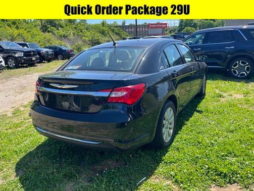 Black Clearcoat 2013 Chrysler 200 Touring