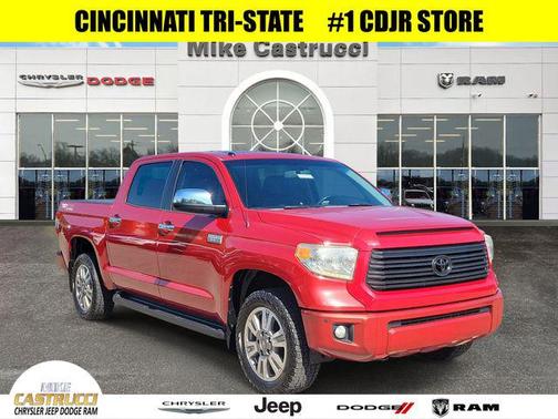 Barcelona Red Metallic 2015 Toyota Tundra Platinum