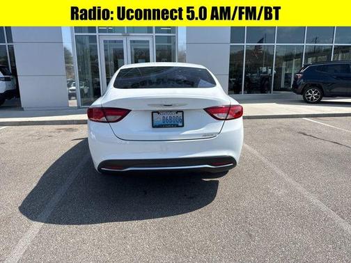 Bright White Clearcoat 2015 Chrysler 200 Limited