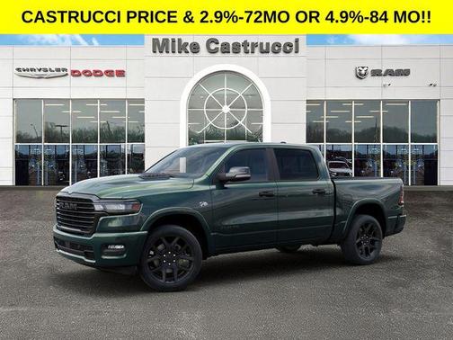 Serrano Green Metallic 2026 RAM 1500 Laramie