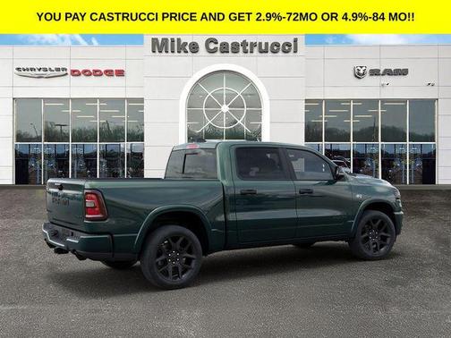 Serrano Green Metallic 2026 RAM 1500 Laramie