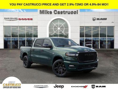 Serrano Green Metallic 2026 RAM 1500 Laramie