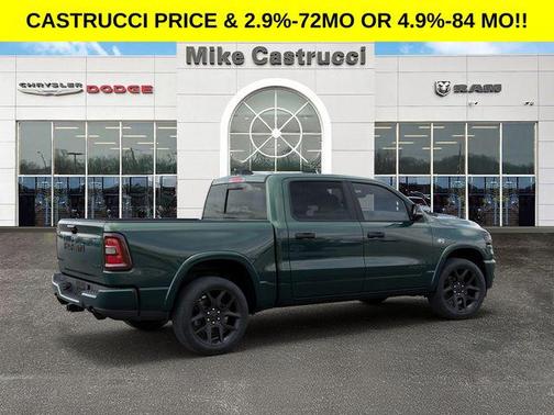 Serrano Green Metallic 2026 RAM 1500 Laramie