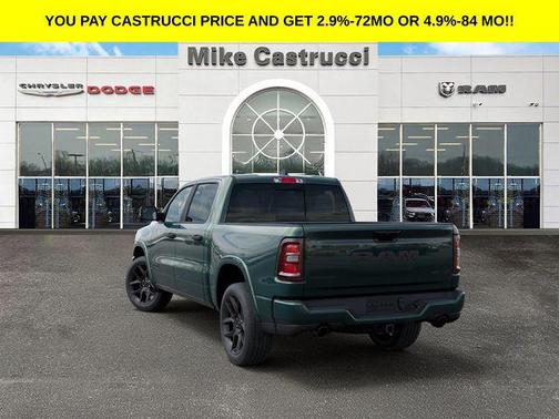 Serrano Green Metallic 2026 RAM 1500 Laramie