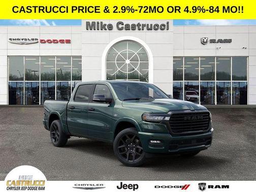 Serrano Green Metallic 2026 RAM 1500 Laramie