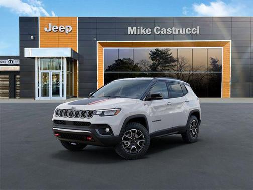 Bright White Clearcoat 2026 Jeep Compass Trailhawk
