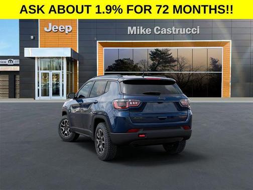Fathom Blue Pearl Coat 2026 Jeep Compass Trailhawk