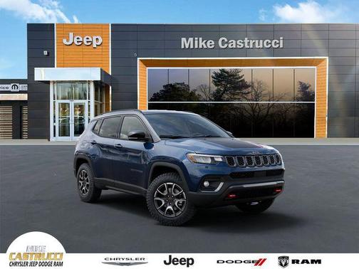 Fathom Blue Pearl Coat 2026 Jeep Compass Trailhawk