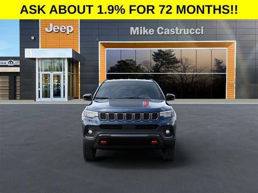Fathom Blue Pearl Coat 2026 Jeep Compass Trailhawk