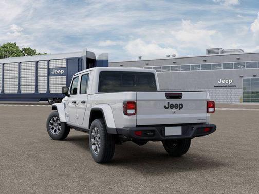 Bright White Clearcoat 2026 Jeep Gladiator Sahara 4x4