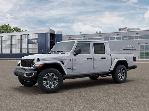 Bright White Clearcoat 2026 Jeep Gladiator Sahara 4x4