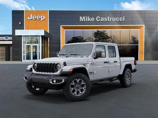 Bright White Clearcoat 2026 Jeep Gladiator Sahara 4x4