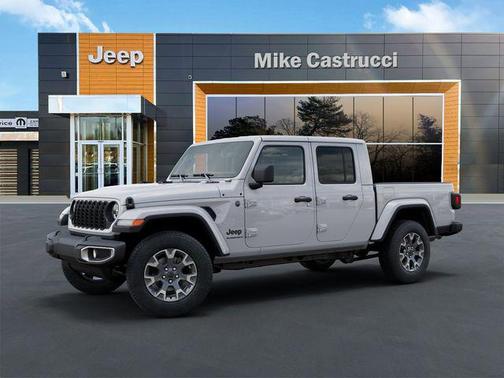 Bright White Clearcoat 2026 Jeep Gladiator Sahara 4x4