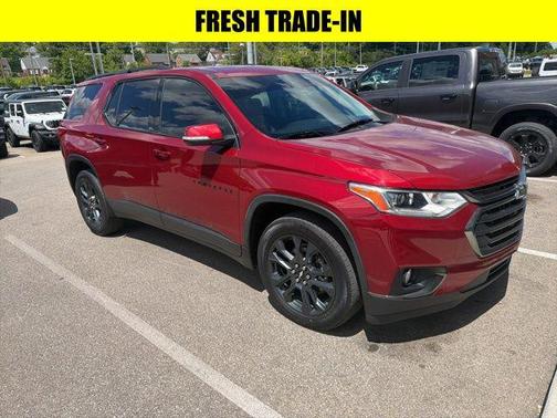 Cajun Red Tintcoat 2021 Chevrolet Traverse RS
