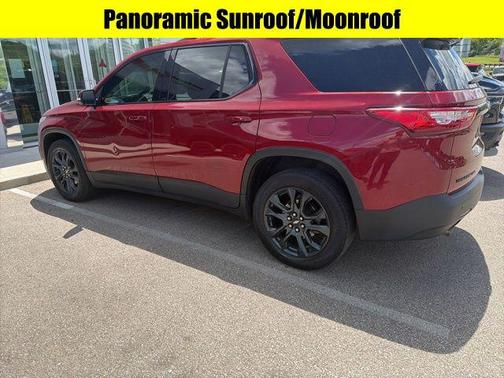 Cajun Red Tintcoat 2021 Chevrolet Traverse RS