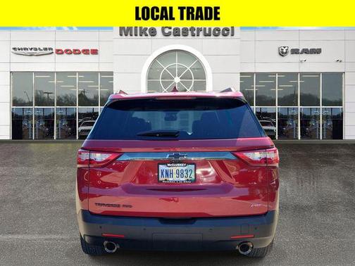 Cajun Red Tintcoat 2021 Chevrolet Traverse RS