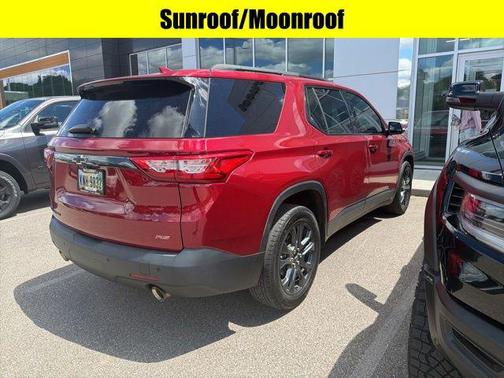 Cajun Red Tintcoat 2021 Chevrolet Traverse RS