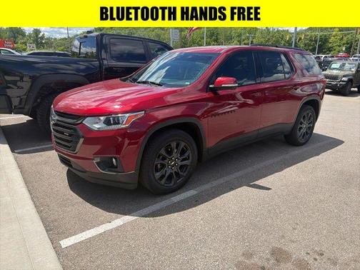 Cajun Red Tintcoat 2021 Chevrolet Traverse RS
