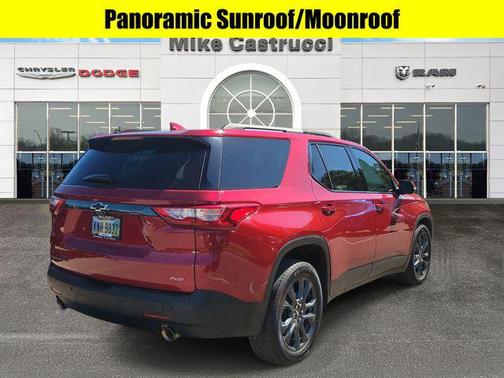 Cajun Red Tintcoat 2021 Chevrolet Traverse RS