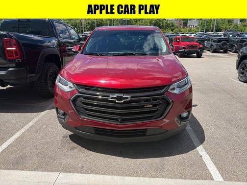 Cajun Red Tintcoat 2021 Chevrolet Traverse RS
