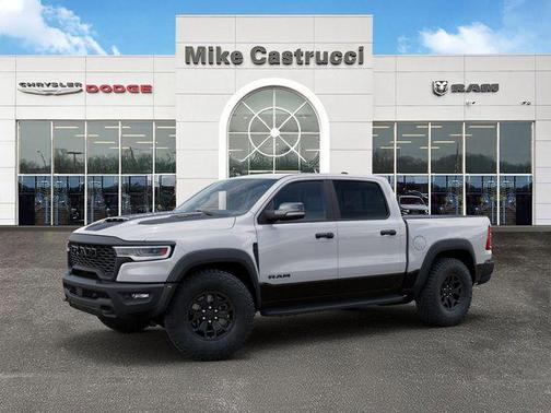 Bright White Clearcoat 2026 RAM 1500 RHO Crew Cab 4x4 5'7' Box