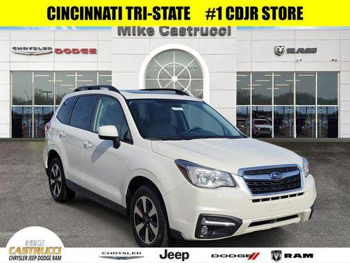 Crystal White Pearl 2018 Subaru Forester 2.5i Premium