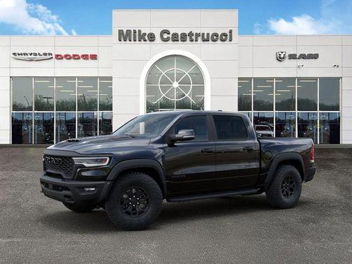 Diamond Black Crystal Pearlcoat 2026 RAM 1500 RHO Crew Cab 4x4 5'7' Box