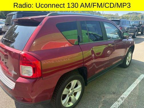 Deep Cherry Red Crystal Pearlcoat 2013 Jeep Compass Latitude