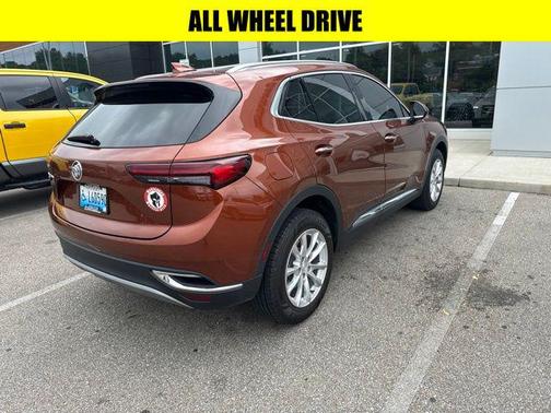 Burnished Bronze Metallic 2021 Buick Envision AWD Preferred