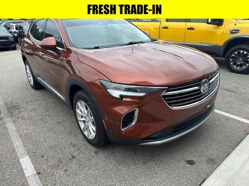 Burnished Bronze Metallic 2021 Buick Envision AWD Preferred