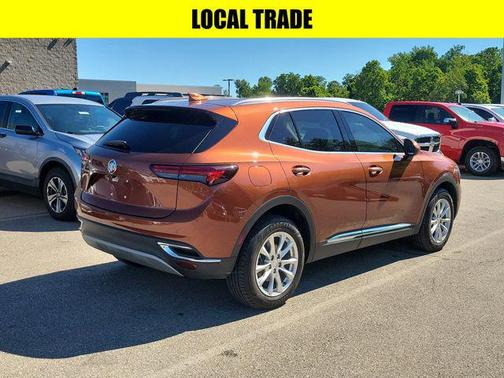 Burnished Bronze Metallic 2021 Buick Envision AWD Preferred