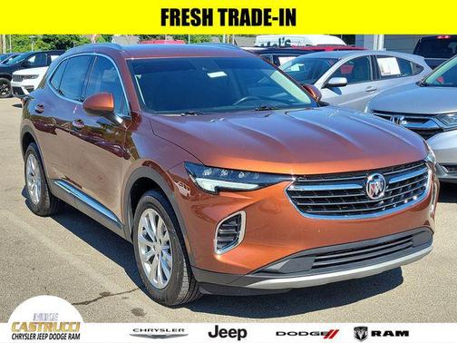 Burnished Bronze Metallic 2021 Buick Envision AWD Preferred