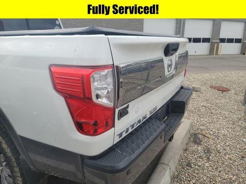 Pearl White 2016 Nissan Titan XD Platinum Reserve