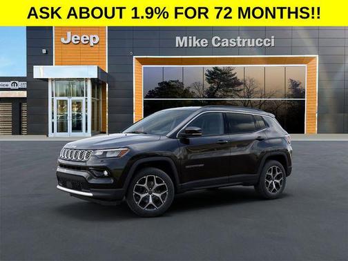 Diamond Black Crystal Pearlcoat 2026 Jeep Compass Limited