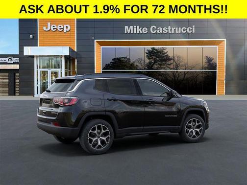 Diamond Black Crystal Pearlcoat 2026 Jeep Compass Limited