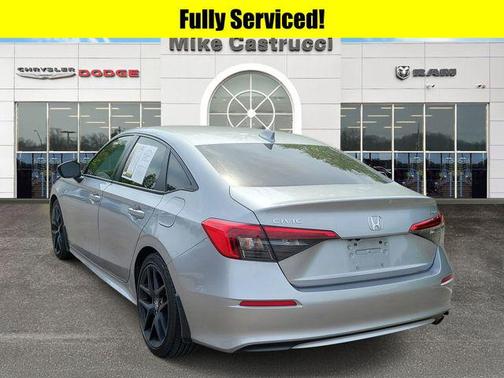 Lunar Silver Metallic 2024 Honda Civic Sport