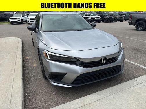 Lunar Silver Metallic 2024 Honda Civic Sport