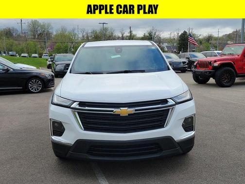 Summit White 2022 Chevrolet Traverse LS