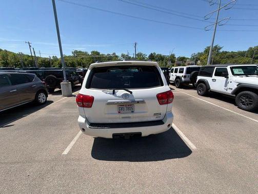 Blizzard Pearl 2017 Toyota Sequoia Platinum