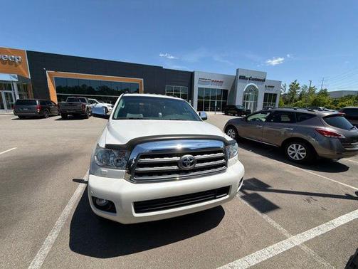 Blizzard Pearl 2017 Toyota Sequoia Platinum