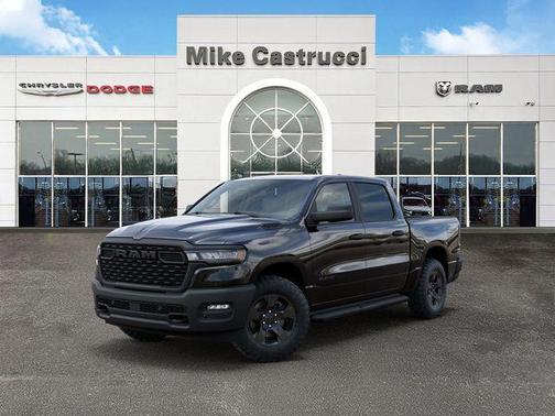 Diamond Black Crystal Pearlcoat 2026 RAM 1500 Warlock Crew Cab 4x4 5'7' Box