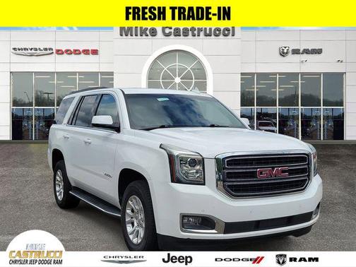 Summit White 2018 GMC Yukon SLT