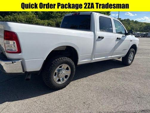 Bright White Clearcoat 2020 RAM 2500 Tradesman Crew Cab 4x4 6'4' Box