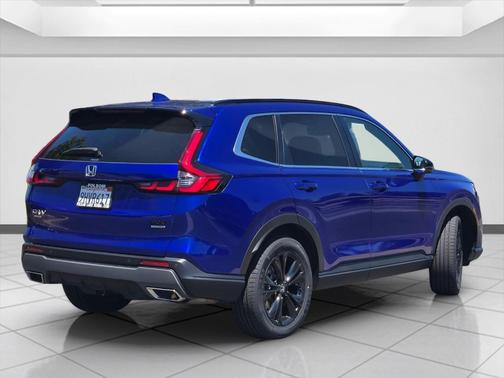 Blue 2023 Honda CR-V Hybrid Sport Touring