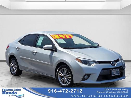 Silver 2015 Toyota Corolla LE
