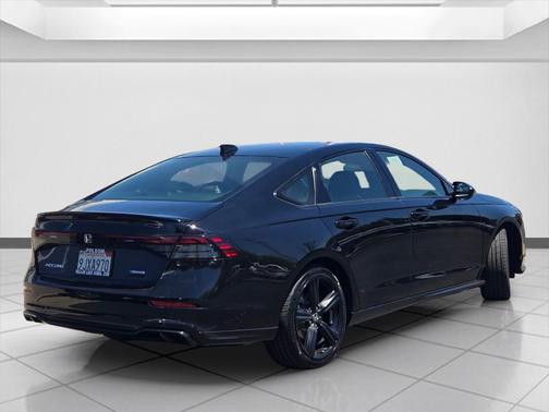 Black 2024 Honda Accord Hybrid Sport-L