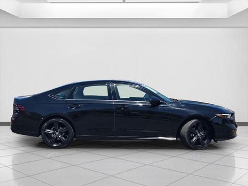 Black 2024 Honda Accord Hybrid Sport-L