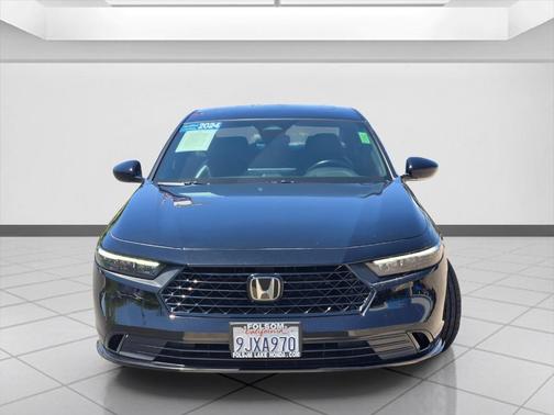 Black 2024 Honda Accord Hybrid Sport-L