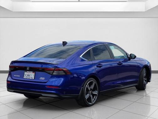 Blue 2023 Honda Accord Hybrid Sport