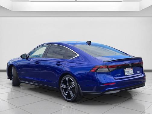 Blue 2023 Honda Accord Hybrid Sport